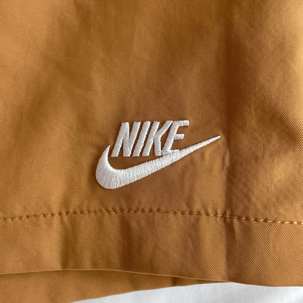 🆕 Nike Club Men's Woven Flow Shorts. Flax/White. Size(s): XL, 2XL. *NWT* - Picture 13 of 16